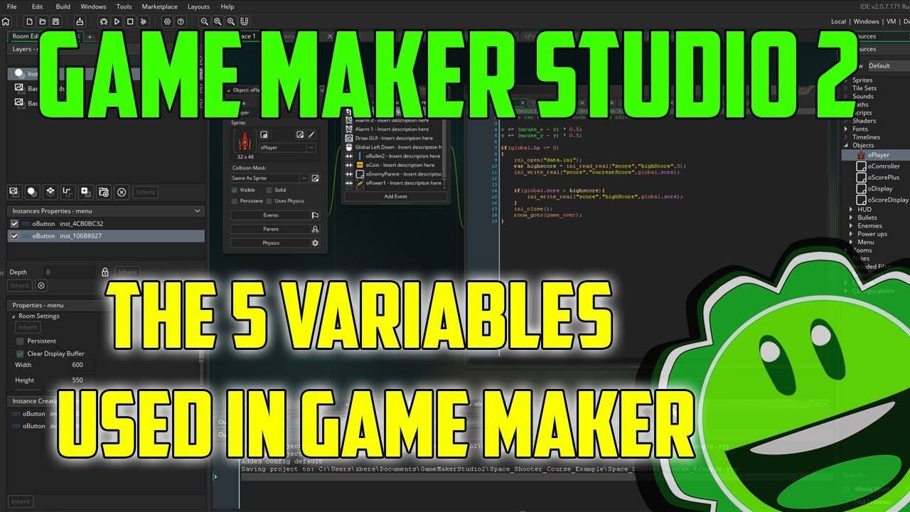 Гейм мейкер студио 2. Game maker Studio 2 язык программирования. GAMEMAKER: Studio. Гейм мейкер туториал на русском.